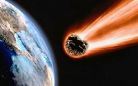 В небе над Украиной заметили объект, похожий на метеорит