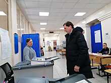 Депутат Госдумы РФ Виктор Игнатов проголосовал на выборах президента РФ