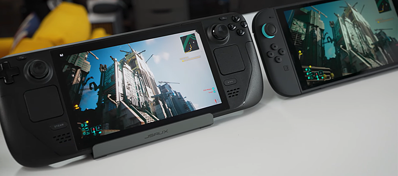 Портативные консоли Switch 2 и Steam Deck подробно сравнили