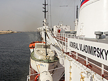 Океанографическое исследовательское судно «Адмирал Владимирский» завершило работы в Индийском океане