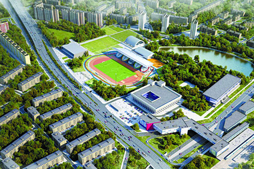 Бочкарев: Завершаются основные работы по реконструкции стадиона «Москвич»