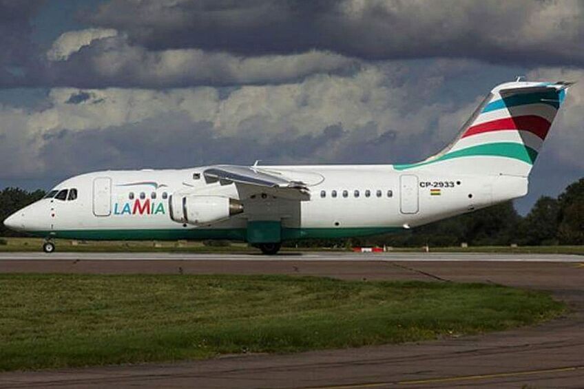 Самолет British Aerospace Avro RJ85, потерпевший крушение