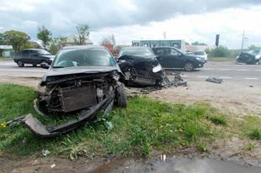 В тройном столкновении под Белгородом пострадал 16-летний подросток