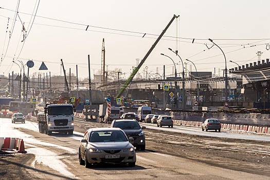 Дорогу к «Кольцу ада» открыли по дублеру улицы Широкой в Новосибирске