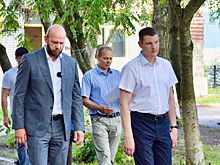 Александр Кулаков проверил ход капремонта в детсаду «Колокольчик» в Электрогорске