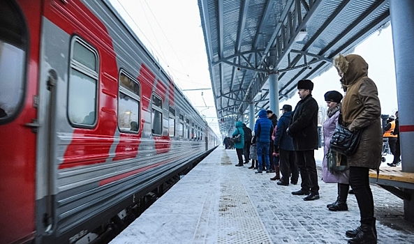 Поезда, следующие через Волгоград, задерживаются из-за аномального снегопада
