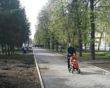 В Уфе реконструируют сквер по улице Революционной