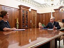 Путин проведет в Кремле встречу с Цивилевой