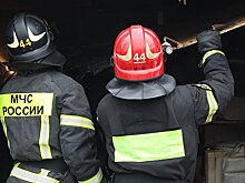 В Дагестане загорелось административное здание