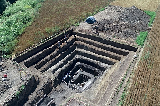 Раскопано одно из древнейших поселений Европы