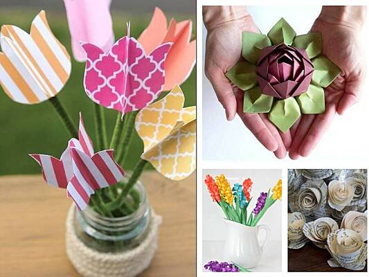 Оригами из бумаги цветы своими руками. Схемы, пошаговые инструкции + 300 фото