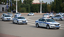 В Воронеже инспекторы ДПС получили 58 новых патрульных Skoda Octavia