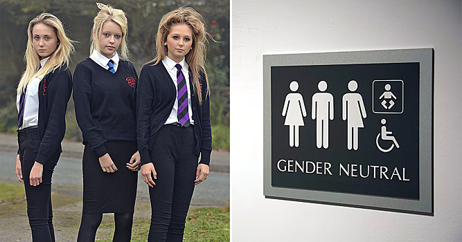 В Англии ввели гендерно-нейтральные туалеты