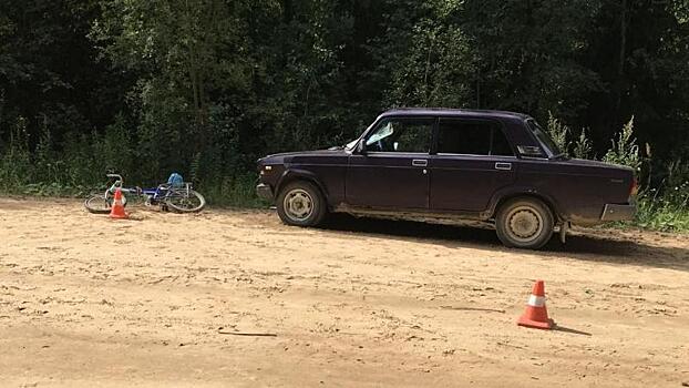 Два велосипедиста пострадали в ДТП на Вологодчине