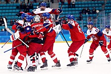 Сборные России и Германии по хоккею обменялись голами в финале ОИ-2018