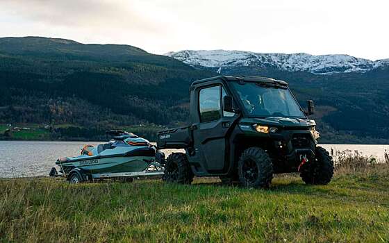 Забавный автомобиль для охотников, рыболовов и владельцев кемпингов