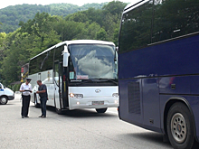В Сочи на границе с Абхазией усилят контроль за автобусами