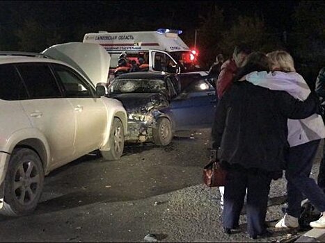 В столкновении трех машин у «Леруа Мерлен» пострадали пять человек