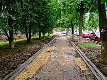 В Йошкар-Оле обновляют пешеходную инфраструктуру