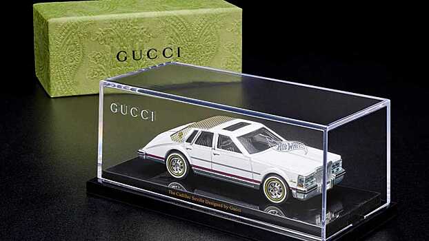 Gucci и Hot Wheels выпустили игрушечный Cadillac