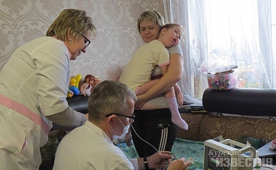 Паллиативную помощь в Курской области получают 109 детей