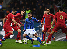 Италия – Португалия: команды объявили стартовые составы на матч Лиги наций