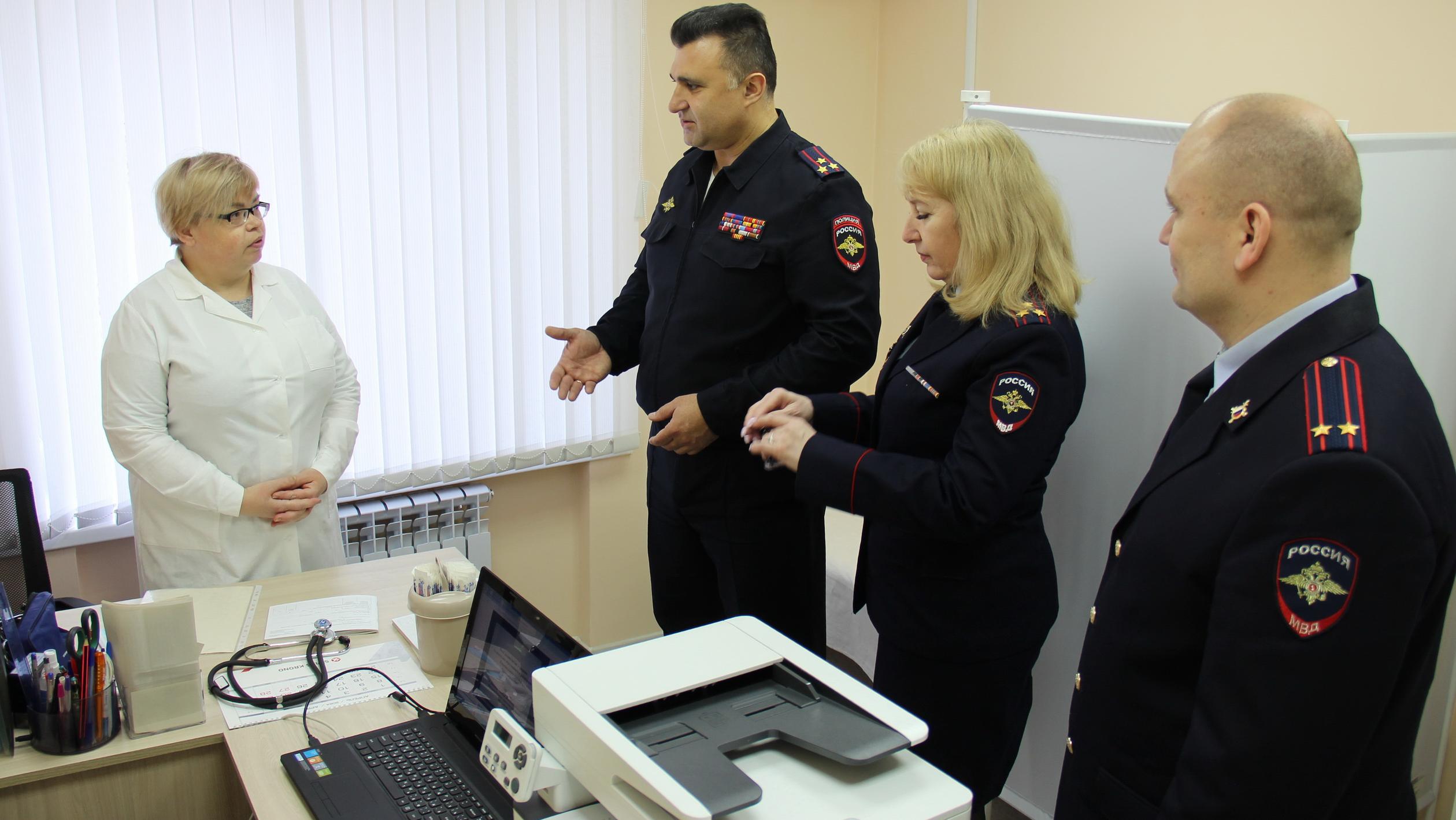 В городе Шарье Костромской области открыт фельдшерский пункт поликлиники медсанчасти полиции