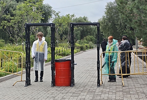 В Омске собак не пускают в парк на Зеленый остров, где сегодня пройдет концерт Клавы Коки