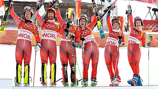 «Победоносные астматики»: сборная Норвегии установила медальный рекорд на Играх в Пхенчхане