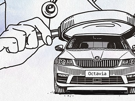 Кафедра детских болезней: Skoda Octavia