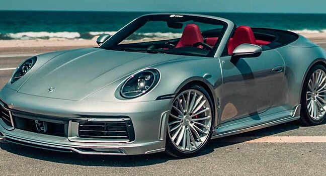 Тюнеры TechArt доработали спортивный Porsche 992 Cabriolet