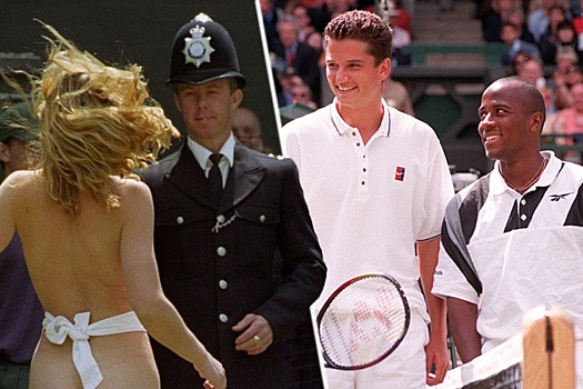 Голая девушка пробежала перед финалистами Уимблдона