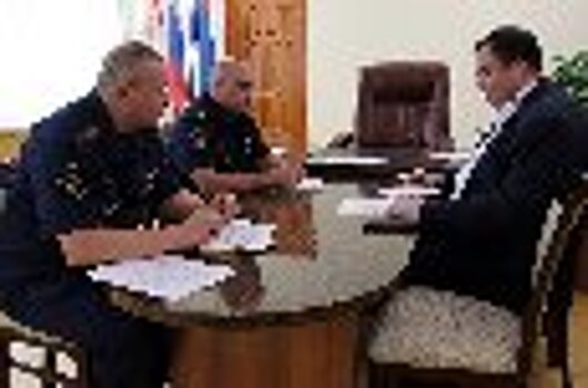 Руководитель уголовно-исполнительной системы Марий Эл Максим Каминский встретился с членом Общественного совета при ФСИН России Александром Бродом