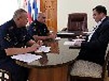 Руководитель уголовно-исполнительной системы Марий Эл Максим Каминский встретился с членом Общественного совета при ФСИН России Александром Бродом
