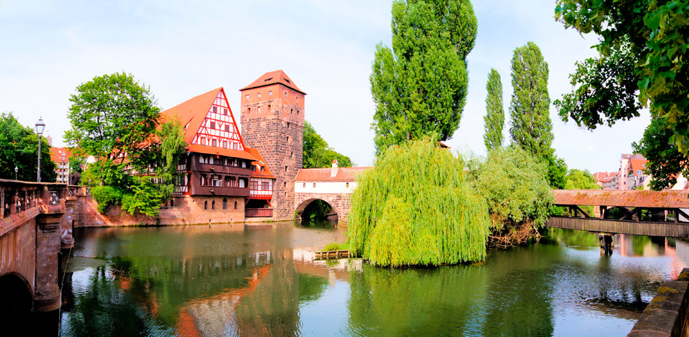 Нюрнберг, Бавария, Германия, Европа