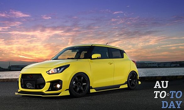 Kuhl Racing настроила Suzuki Swift Sport