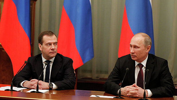 Путин и Медведев обсудили задержание Улюкаева