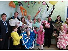 В роддоме Олекминска поселился аист