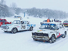 Соревнования по зимнему автокроссу «Русские гонки» прошли в Арзамасском районе