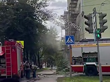 Пожар произошел в многоквартирном доме в Нижнем Новгороде