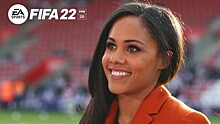 В FIFA 22 официально появится темнокожая девушка-комментатор