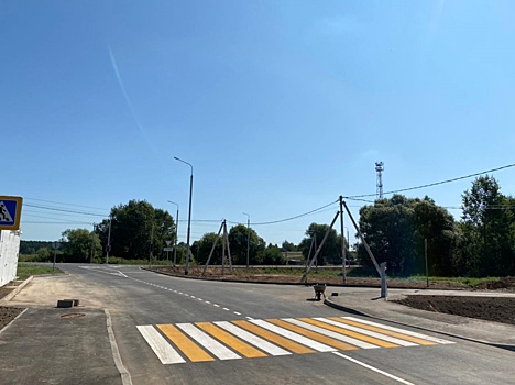 Работы по строительству подъездной дороги к пожарному депо в деревне Чернецкое подходят к завершению