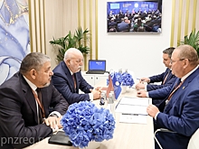 Мельниченко и Вексельберг обсудили вопросы сотрудничества в сфере деятельности компаний «Т Плюс» и «Горводоканал»