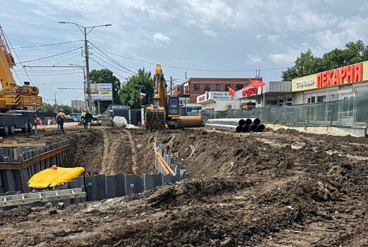 Газопровод на Дзержинского в Краснодаре переносят из-за строительства перехода
