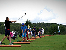 В турнире по гольфу на фестивале «Сильные фигуры» участвовали зарубежные гости из 20 стран мира