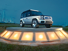 Электрический Mercedes-Benz G-Class рассекречен до премьеры