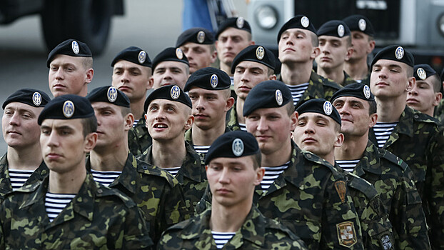 Украинские морпехи приняли участие в учениях в Грузии