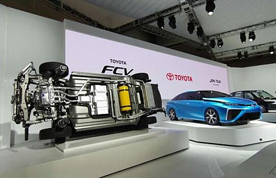Toyota запитала завод в Японии от водородных топливных элементов