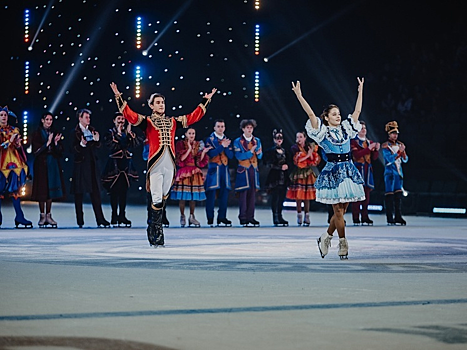 Шоу «Настоящий Щелкунчик» прошло на льду «Сибирь-Арены» в Новосибирске