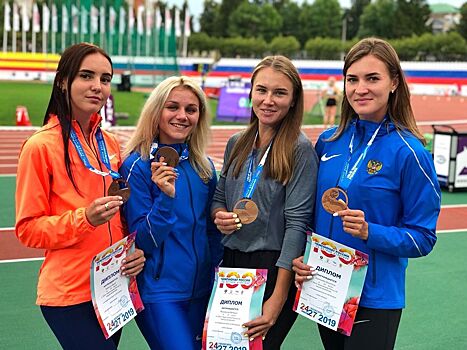 Пензенские легкоатлетки стали третьими на чемпионате России